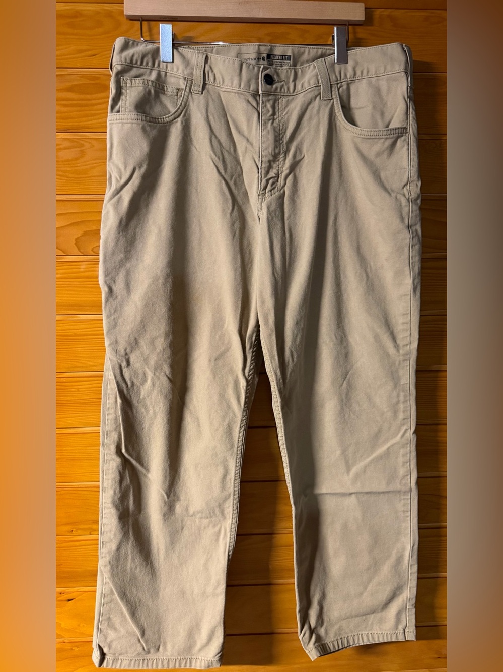 Carhartt Men's Chino Pants in Light Tan